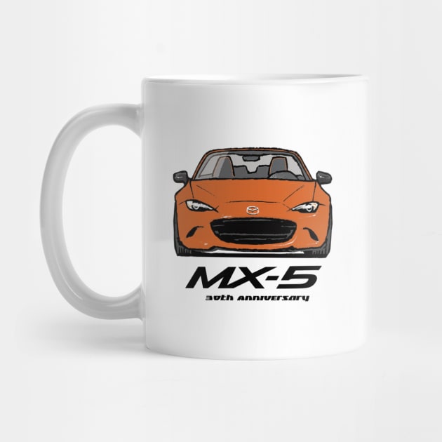 MX5 Miata 30th Anniversary Orange by Woreth